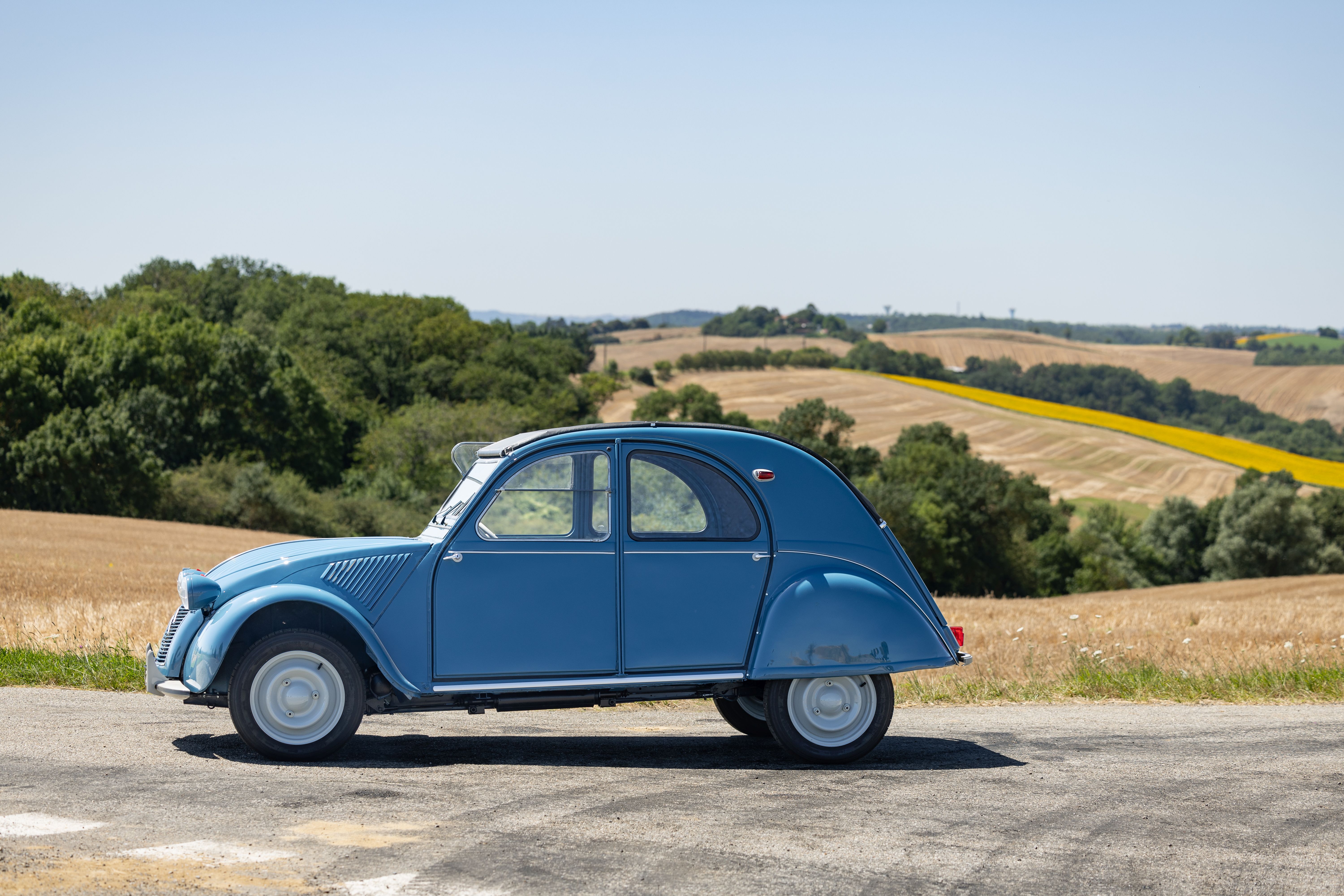 Vitesse Citroen 2CV AZU 1966 オープンルーフ 1.43 VITESSE CITROEN 2CV AZU 1966 OPEN ROOF GREY OLD SHOP